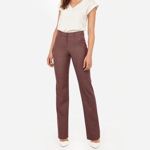 Express Mid Rise Birdseye Barely Boot Curve Pant